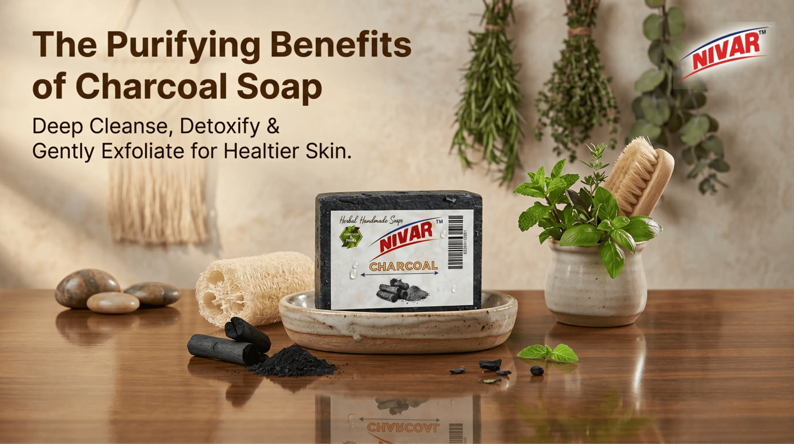 Benefits of Charcoal Handmade Soap